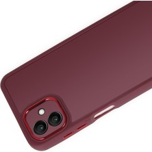 FitCase Samsung Galaxy A04 Kılıf Freya Lazer Lens Kamera Çerçeveli Silikon Kapak