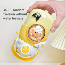 Durable 86DB Termos Motivasyon Şişe Sevimli Matara Kawaii 700ML Paslanmaz Büyük Suluk
