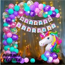 Düvenci Ticaret Lüks Doğum Günü Balon Seti