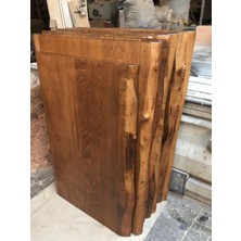 Bintaş Mobilya Kütük Masa Üstü Tablası Ceviz Rengi 110X75.CM