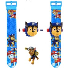 Jıngba Paw Patrol Projeksiyon Saat Chase 24 Farklı Karakteri Duvara Yansıtır