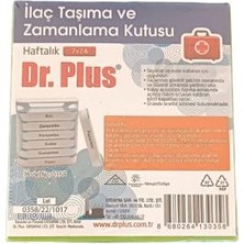 Dr Plus Ilaç Saklama ve Zamanlama Kutusu 7X24