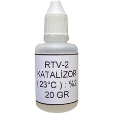 Rtv-2 10 Shore 1kg Kalıp Silikonu +  30GR Katalizör