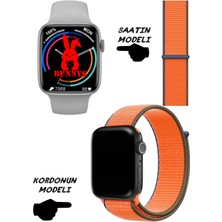 Bunnys Akıllı Saat Nfc Özellikli Watch 8 Pro Bt Konuşma Özellikli Akıllı Saat Hasır Kordon