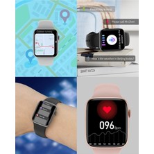 Rabbit Store Apple Iphone Uyumlu Akıllı Saat Nfc Özellikli Bt Konuşma Özellikli Watch 8 Akıllı Saat Deri Krdn