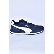 Puma 384640-02 Mesh V2 Lacivert-Beyaz Erkek Spor Ayakkabı