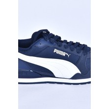 Puma 384640-02 Mesh V2 Lacivert-Beyaz Erkek Spor Ayakkabı