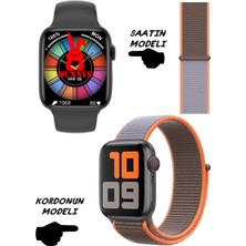 Rabbit Store Samsung Uyumlu Akıllı Saat Nfc Özellikli Watch 8 Pro Bt Konuşma Özellikli Akıllı Saat Hasır Kordon