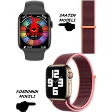 Bunnys Huaweı Uyumlu Akıllı Saat Nfc Özellikli Watch 8 Pro Bt Konuşma Özellikli Akıllı Saat Hasır Kordon