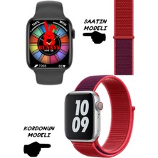 Bunnys Akıllı Saat Samsung Uyumlu Nfc Özellikli Watch 8 Pro Bt Konuşma Özellikli Akıllı Saat Hasır Kordon