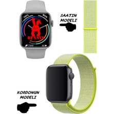 Bunnys Akıllı Saat Xiaomi Uyumlu Nfc Özellikli Watch 8 Pro Bt Konuşma Özellikli Akıllı Saat Hasır Kordon