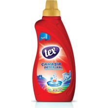 Tex Sıvı Çamaşır Deterjanı Canlı Renkler 2500 ml 4'lü