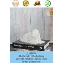Evene Dekoratif Biblo Yeleli Aslan Heykel El Yapımı Hediyelik Süs Eşyası Model Aslan3