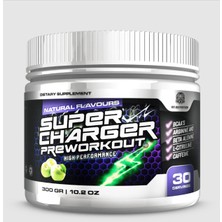 Super Charger Sc Pre-Workout 300 Gr Yeşil Elma