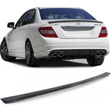 XPower Mercedes  C180 W204 Plastik Parlak Siyah Bagaj Üstü Spoiler