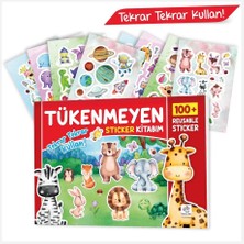 Yükselen Zeka Tükenmeyen Stickers Kitabım