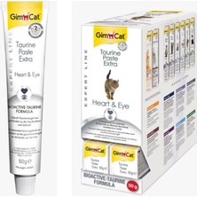 Gimcat Kedi Macunu Taurin Paste Extra 50GR Kalp ve Göz Sağlığı İçin Özel Formül