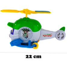 Mix Oyuncak Oyuncak Helikopter Sevimli Helikopter Işıklı Sesli 22 cm