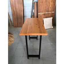 Bintaş Mobilya Göknar Ağacı Bar Masası 110X60.CM