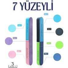 Transformacion 7 Yüzeyli Tırnak Törpü ve Parlatma Süngeri  3 Adet 718790