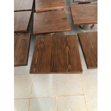 Bintaş Mobilya Kütük Masa Üstü 70X70.CM