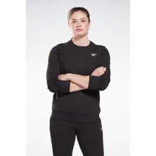 Reebok Rı Sl French Terry Siyah Kadın Sweatshirt