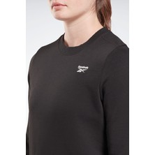 Reebok Rı Sl French Terry Siyah Kadın Sweatshirt