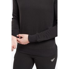 Reebok Rı Sl French Terry Siyah Kadın Sweatshirt