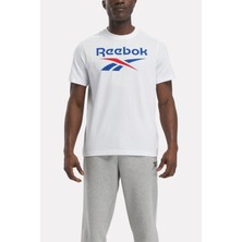 Reebok 3F identiy Stacked Erkek Beyaz T-Shirt 101528058