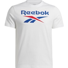 Reebok 3F identiy Stacked Erkek Beyaz T-Shirt 101528058