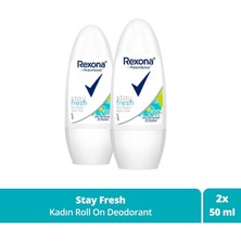 Rexona Kadın Roll On Stay Fresh 50 ml - 2'li Paket