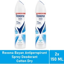 Rexona Kadın Deodorant Cotton Dry 150 ml - 2'li Paket