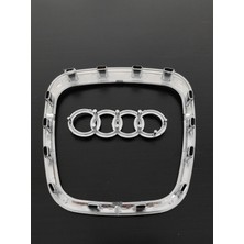 Vagparts Audi A5 Direksiyon Airbag Çerçeve Logo Nikelaj Krom Trim