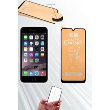 Hanedanev Iphone 6 / 6s / 7 / 8 / Se 2020 Nano Mat Seramik(Ceramic) Siyah Ekran Koruyucu