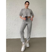 Foa Fashion Ekru Kapitone Ikili Takım 0018