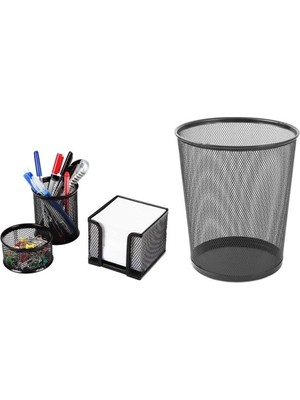 Kraf Metal Perfore Ofis Seti 4'lü