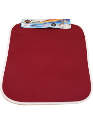 Yuvalin  Yuvalin Micro Bulaşık Altlığı - Bordo Desen -63