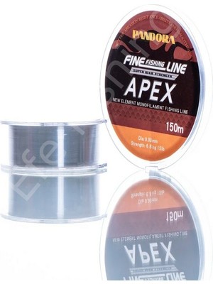 Pandora Apex Monofilament Misina 150 mt Gri