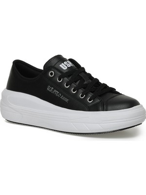 U.s. Polo Assn. Cleme Pu 3pr Siyah Kadın Sneaker