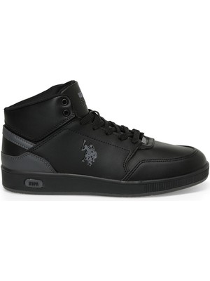 U.S. Polo Assn. Malone Gsn 3pr Siyah Unisex High Sneaker
