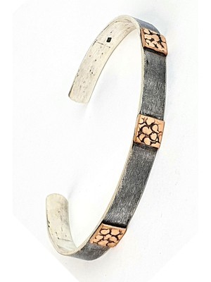 Ose Shop Tasarım 925AYAR Gümüş Erkek Tarz Bileklik