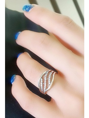 Zirkon Taşlı 925AYAR Gümüş Yüzük