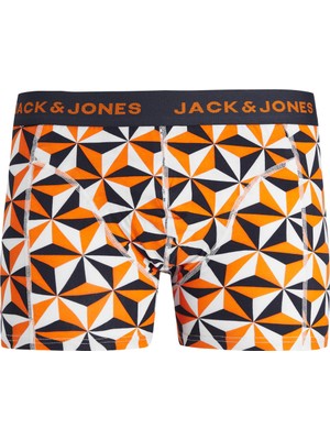 Jack & Jones Turuncu Erkek Boxer 12250985_JACGEOMETRIC Gems Trunk