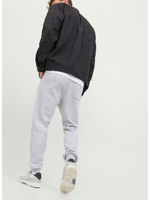 Jack & Jones Regular Fit Gri Erkek Eşofman Altı 12249274_JPSTGORDON Jjbradley Sweat