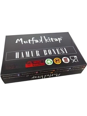 Mutfak Kitap Hamur Bonesi  100 ; Lü - 18 Inç   - (2-Paket)