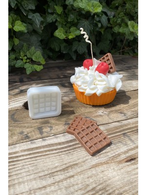 Rufus Concept Waffle Silikon Mum Kalıbı
