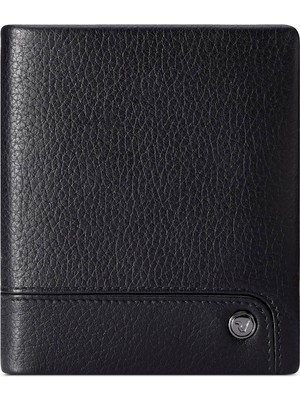 Roncato Erkek Cüzdan & Kartlık 41241401 Roncato Alaska Small Wallet With With Coins Pocket Black