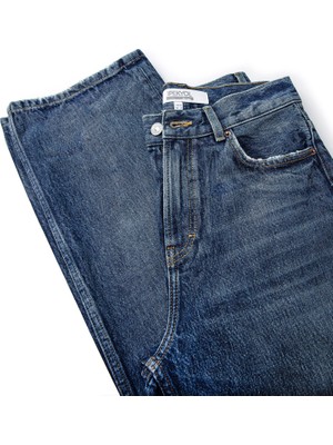 İpekyol Mumlu Wide Leg Fit Jean Pantolon