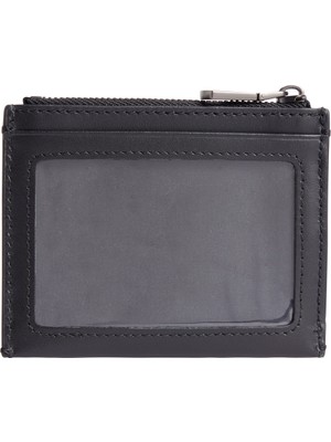 Calvin Klein Siyah Erkek Kartlık Mono Hrdw Id Cardholder W/zıp