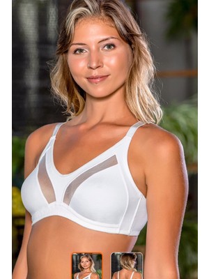 Gallipoli -11250-TOPARLAYICI Minimizer Sütyen-Ekru